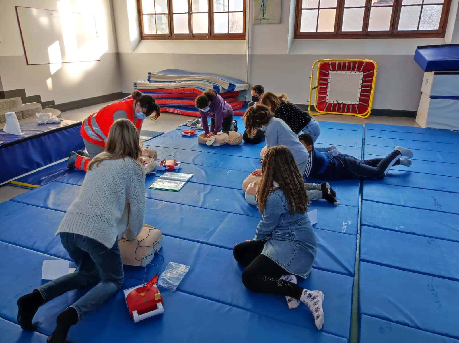 Formation premiers secours - le Sacré-Coeur à Thonon