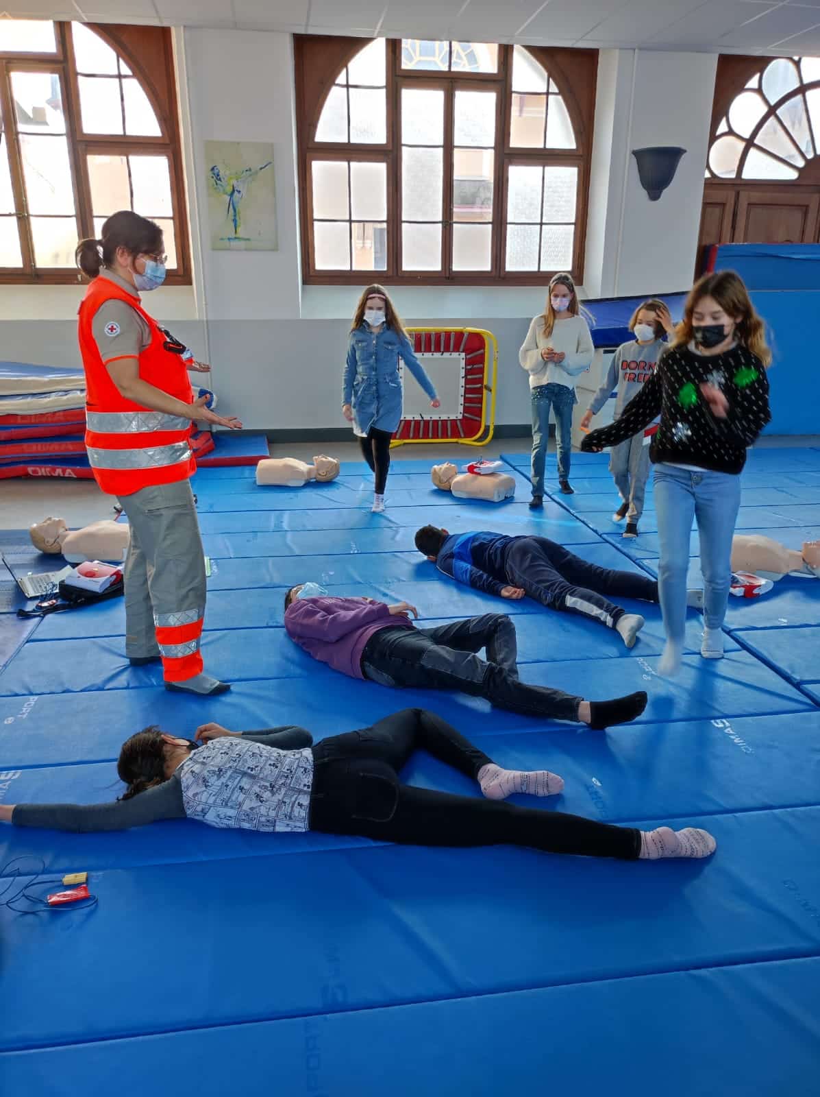 Journée premier secours - le Sacré-Coeur à Thonon