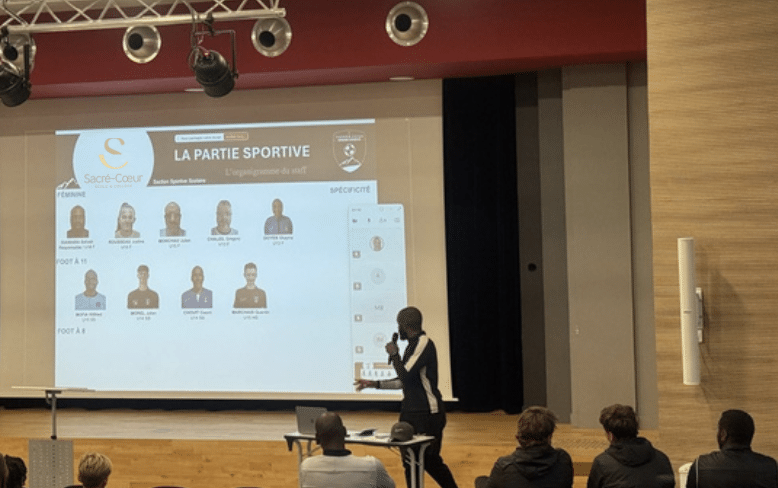la partie sportive