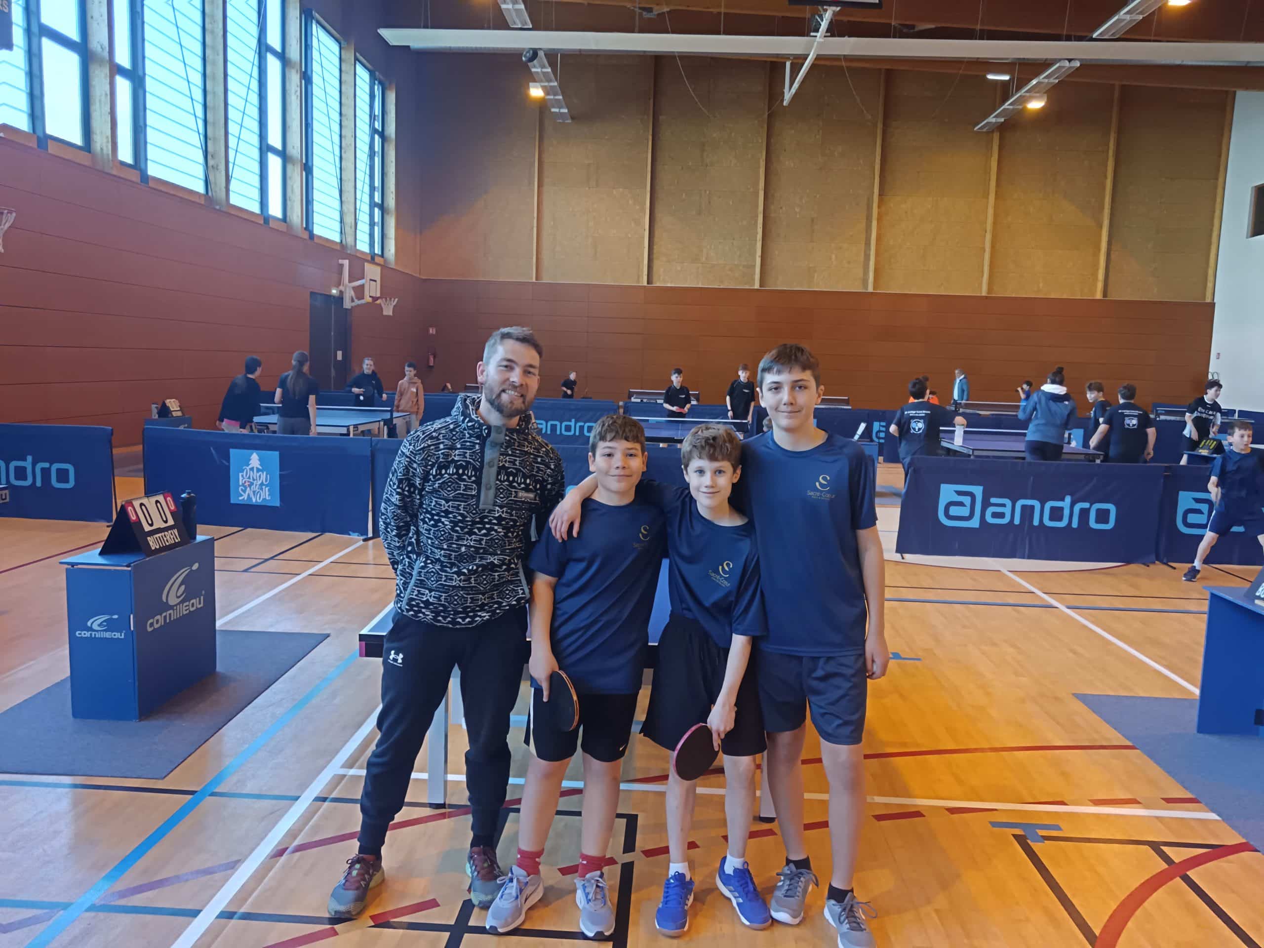 championnat départemental tennis de table