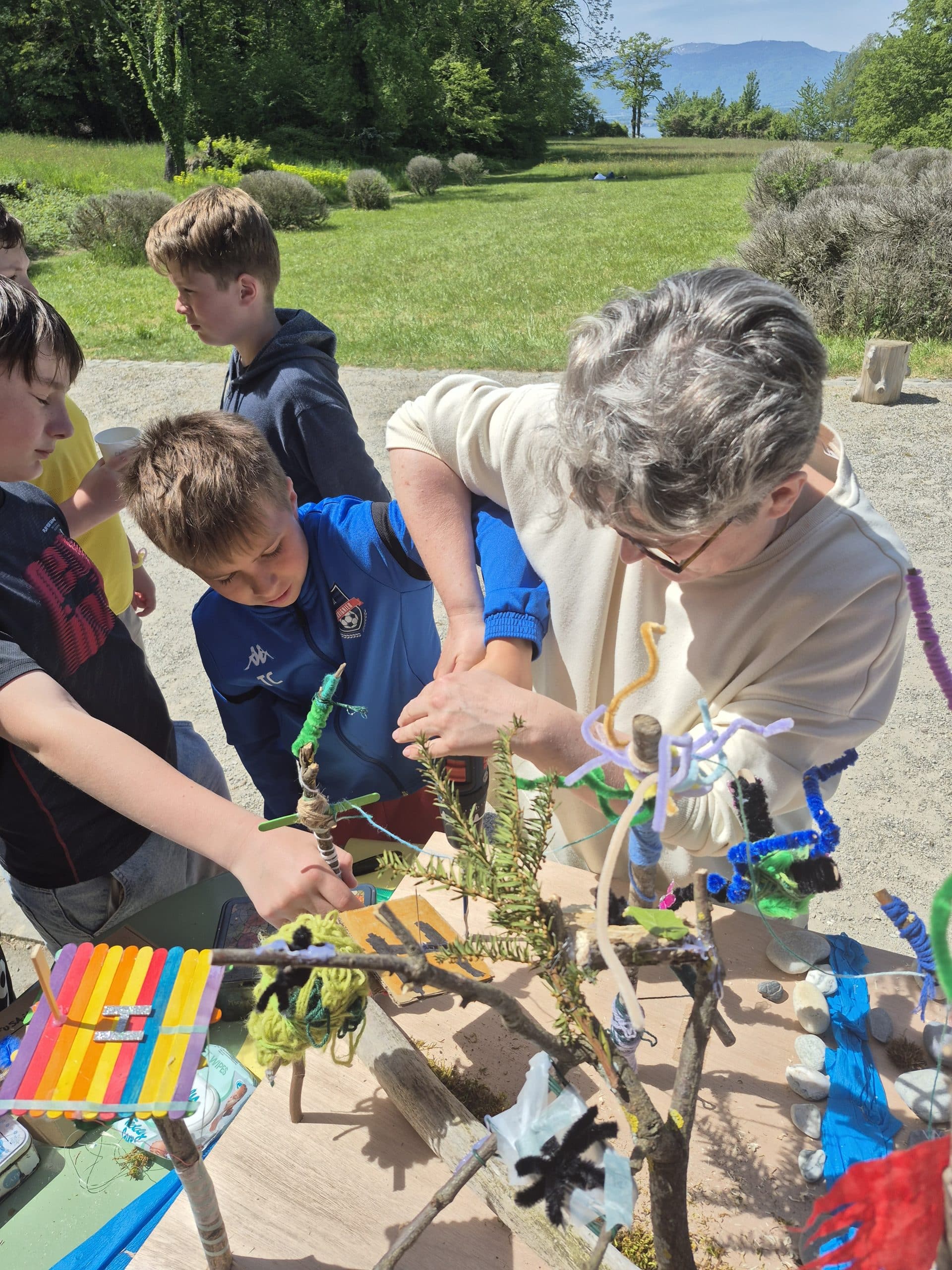 Une expérience artistique inspirée par la nature