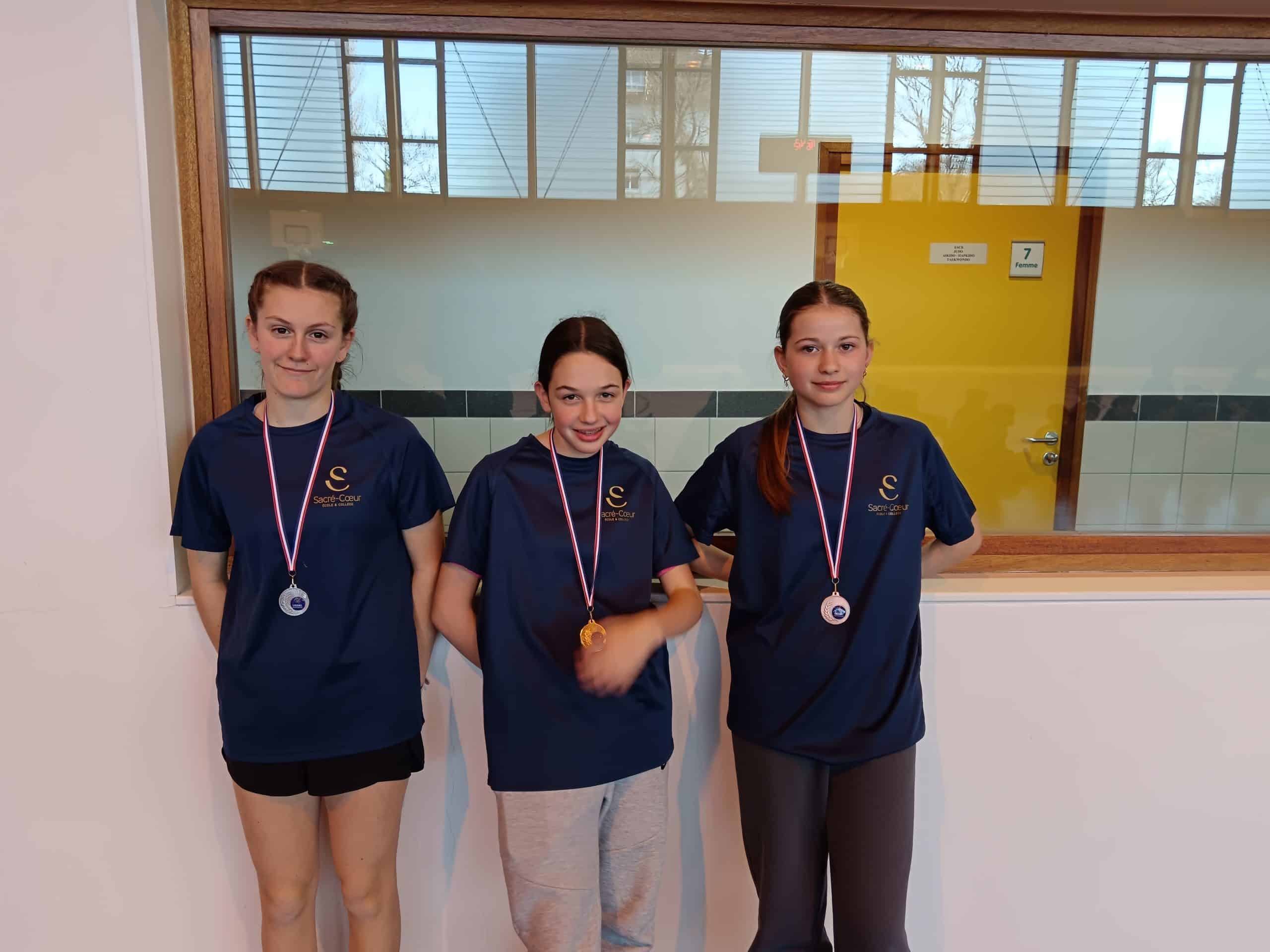 Vice-championnes de France de tennis de table
