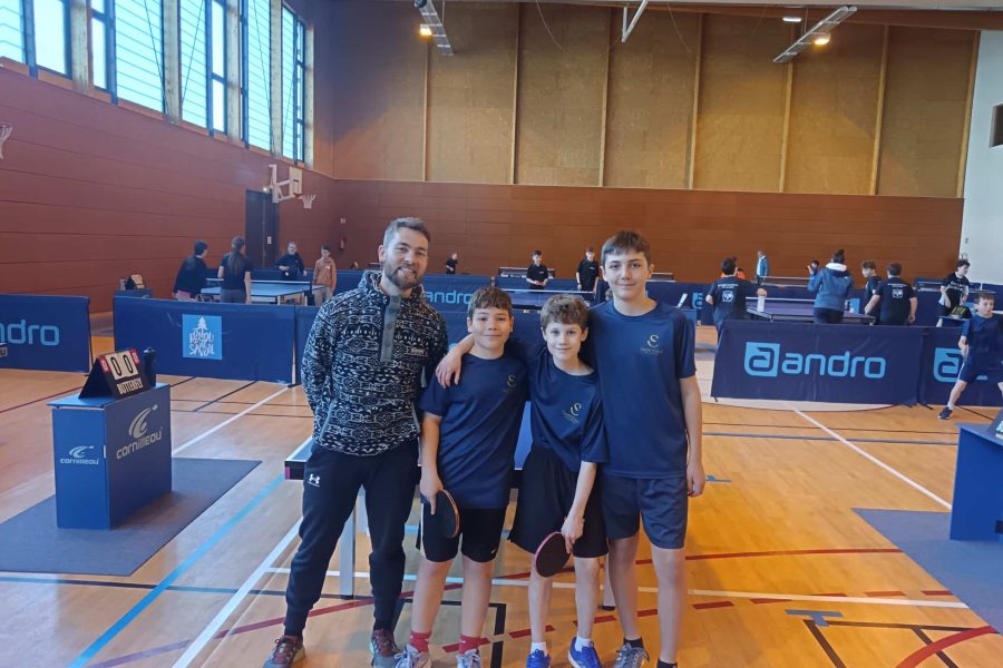 championnat départemental tennis de table